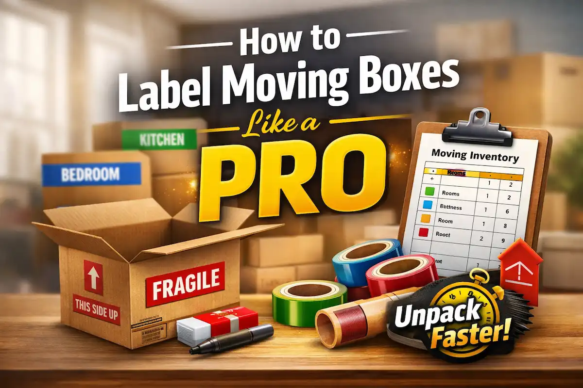 How to Label Moving Boxes Like a Professional for Easy Unpacking ...