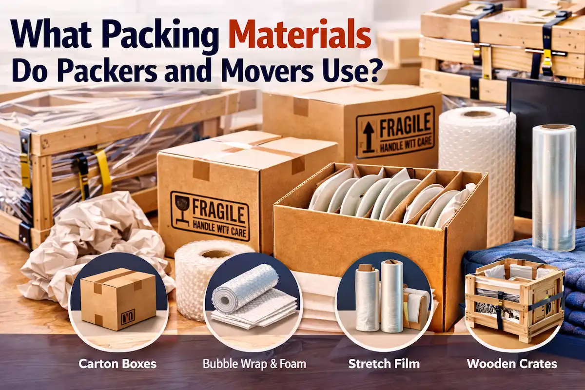 What Packing Materials Do Packers and Movers Use? | Alliaance Guide